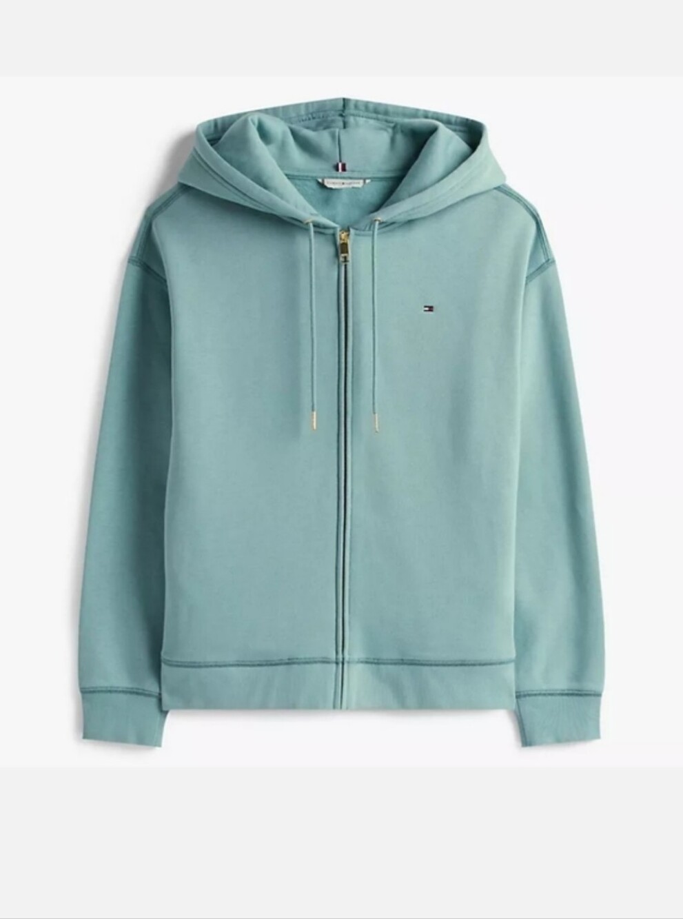 Tommy Hilfiger Relaxed Fit Hoodie Zip-up Jacket Sz L